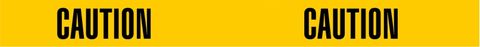 TAPE BARRIER 75MMX100M CAUTION YELLOW (ROLL)