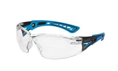 GLASSES RUSH+ SMALL BLACK/BLUE CLEAR BOLLE 1672301