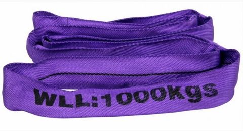 SLING ROUND 1T X 3M PURPLE