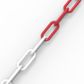 CHAIN PLASTIC RED/WHITE 6MMX25M PC6RW-R (ROLL)