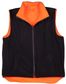 VEST REVERSIBLE ORANGE/NAVY 3XL