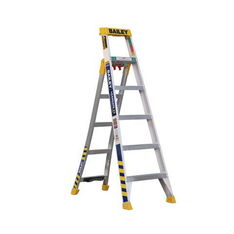 LADDER BAILEY 3 IN 1 ALUM 6 STEP 1.8-2.9M  150KG