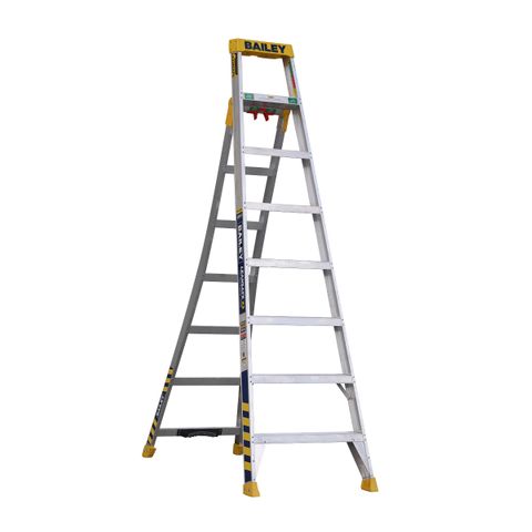 LADDER BAILEY 3 IN 1 ALUM 8 STEP 2.4-4M 150KG