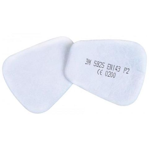 FILTER PARTICULATE 3M P2 5925 (PAIR)