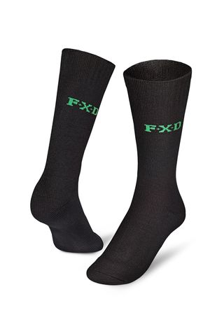 FXD SK-5 BAMBOO WORK SOCKS 2 PACK SIZE 7-11