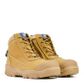 BOOT HORIZON BATA L/U ZIP WHEAT 11UK (PAIR)