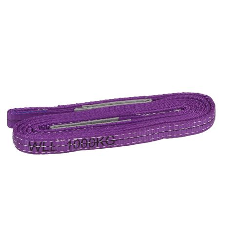 SLING FLAT 2PLY 1T X 2M PURPLE