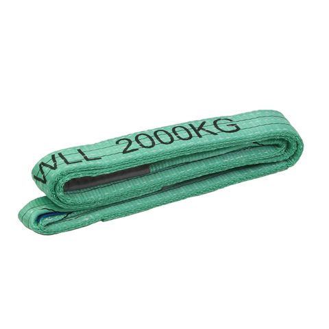 SLING FLAT 2PLY 2T X 6M GREEN