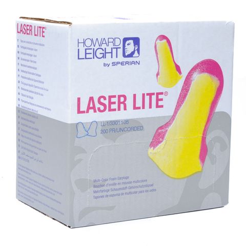 EARPLUG LASER LITE UNCORDED CL4 32DB (BOX 200)