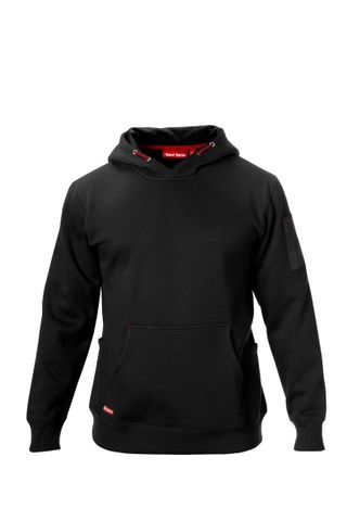 HOODIE FLEECE YAKKA FOUNDATION BLACK XL