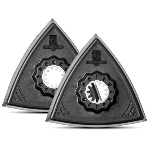 PAD SANDING MULTI-TOOL SLOCK TRIANGLE 80MM (PK 2)