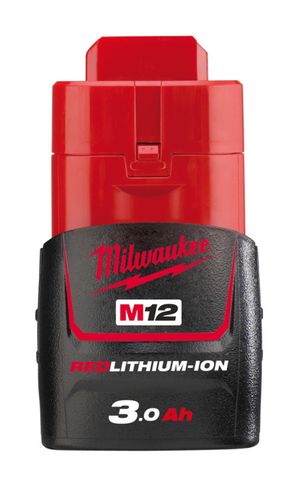 MILWAUKEE M12� 3.0AH REDLITHIUM�-ION COMPACT BATTE