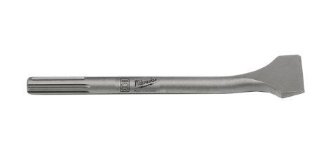 MILWAUKEE SDS MAX ANGLE TILE CHISEL 80 X 300MM