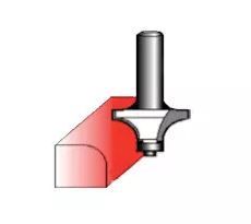 ROUTER CUTTER ROUND OVER 1/4" 4.8MM