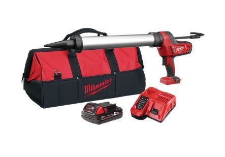 CAULKING GUN MILW M18 600ML C18PCG600A-201B