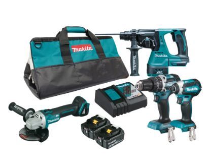 BRUSHLESS KIT MAKITA 18V DLX4102T (4 PCE)