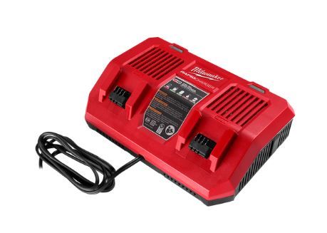 MILWAUKEE M18� DUAL BAY SIMULTANEOUS RAPID CHARGER