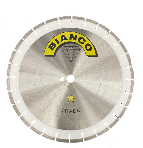 BLADE DIAMOND CONCRETE * WHITE 355MM (14")