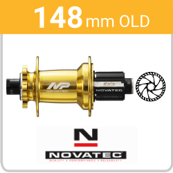 Rear Disc - 6 Bolt - 148mm - Cassette 8/11 - T/A 12mm - BOOST - Gold - 95960