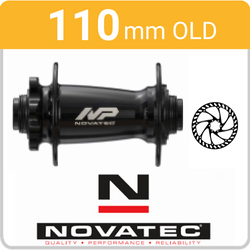 Front Disc - 6 Bolt - T/A 110mm x 15mm - BOOST - Black - 95950