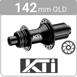 Rear Disc &ndash; Centerlock &ndash; 142mm &ndash; Cassette 8/11 &ndash; T/A 12mm - Gravel - 98127