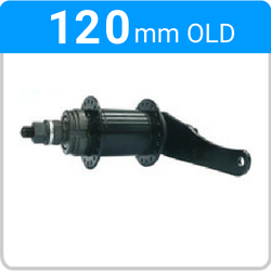 Rear 120mm - Coaster - Black - 93010
