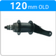 Rear 120mm - Coaster - Black - 93010