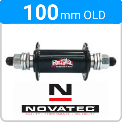 Front - Nutted - 14mm - Sealed - Black - Novatec - 93865