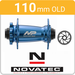 Front Disc - 6 Bolt - T/A 110mm x 15mm - BOOST - Blue - 95952