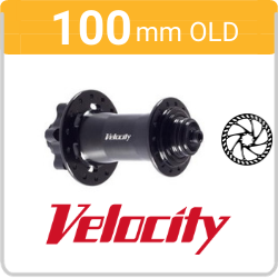 Front Disc - 6 Bolt - T/A 100mm x 3 in 1 - 15mm, 20mm & Q/R - Velocity - V5001