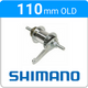 Rear 110mm - Coaster - Shimano - Silver - 95746