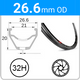 26.2mm OD - Mach1 5.20 SL - DW - SJ - DS - TR - SSE - 32H - Black - 97063 - 97065