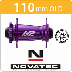 Front Disc - 6 Bolt - T/A 110mm x 15mm - BOOST - Purple - 95955