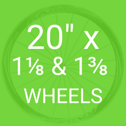 Wheels - 20" x 1 1/8 & 1 3/8