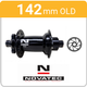 Rear Disc - 6 Bolt - 142mm 1 Spd Cassette - T/A 12mm - Black - 95980