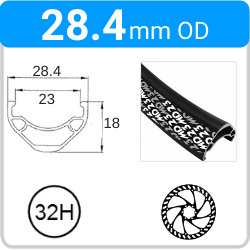 26.3mm OD - Volar 2.1 - DW - SJ - DS - SSE - TR - 32H - Black - 93233 - 93235 - 95061