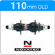 Rear 110mm - 9T Driver - 14mm - Black - Novatec - 94656