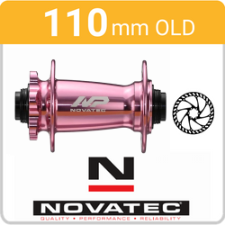 Front Disc - 6 Bolt - T/A 110mm x 15mm - BOOST - Pink - 95954