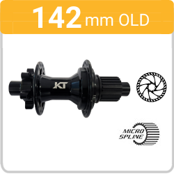 Rear Disc - 6 Bolt - 142mm - T/A 12mm - MICRO SPLINE- 98114