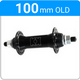 Front - Nutted - 3/8" - Alloy - Black - 93003A