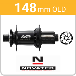 Rear Disc - 6 Bolt - 148mm - Cassette 8/11 - T/A 12mm - BOOST - Black - 95957
