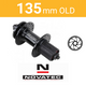 Rear Disc - 6 Bolt - 135mm - Cassette 8/10 - Loose - Black - 93029 - 94085