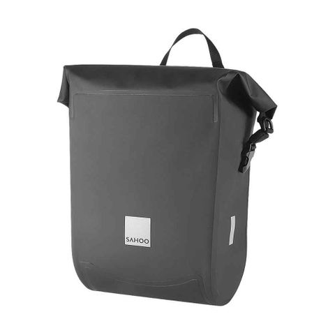 SAHOO  Single pannier bag, rigid back board 20L w/carry handle 100% waterproof