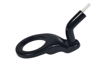 CABLE HANGER - Front Cable Hanger, 25.4mm, BLACK (Sold Individually)