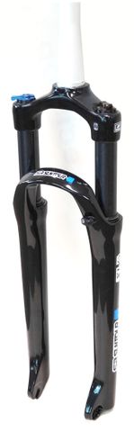 SUSPENSION FORK  29, Threadless,   X-1 32mm -COIL LO. Lock Out. COIL Spring PreLoad, 1 1/8 to 1.5 Tapered Steerer. 9mm Drop Outs. Disc ONLY. 100mm Travel