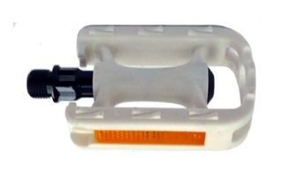 PEDALS  1/2" Kids, 12-16" bikes, WHITE