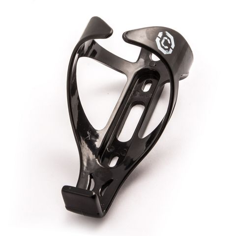 BIDON CAGE - Black Polycarbonate Bottle Cage, Super strong and light, Quality Clarks product