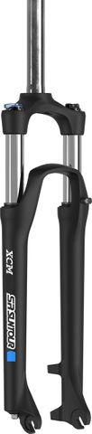 SUSPENSION FORK  27.5, Threadless,  XCM32 LO, 1 1/8. 9mm Drop Outs. Disc ONLY. 100mm Travel, GLOSS BLACK