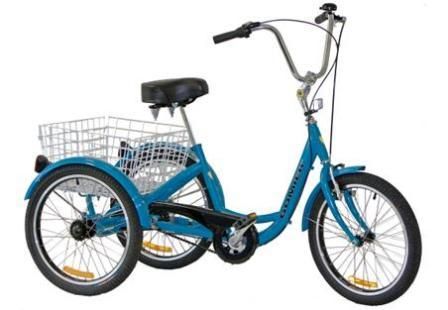 TRIKE  20" 3 Speed (Coaster) NEXUS, 2500 Series (Designed in Australia)  Lovely BLUE