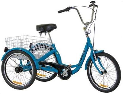 TRIKE  20" Coaster (Footbrake), 2500 Series (Designed in Australia)  Lovely BLUE